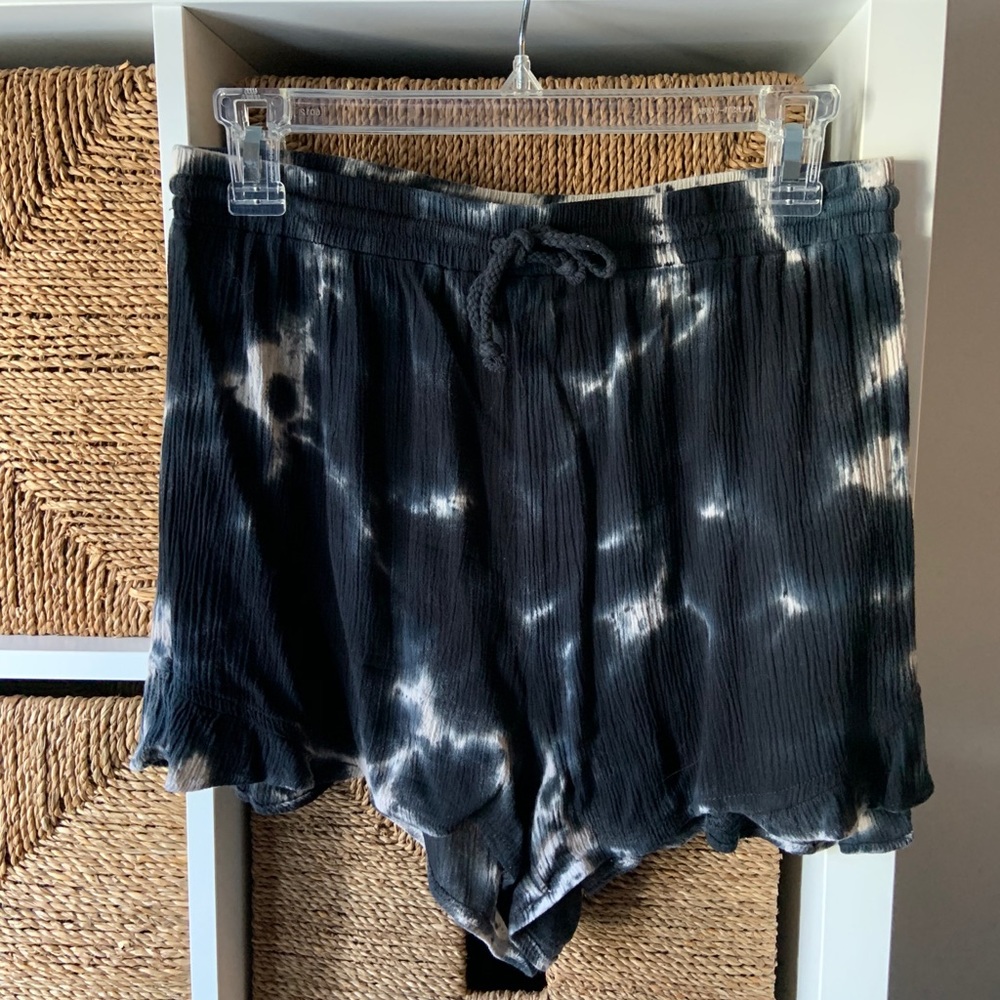 Tie dye shorts